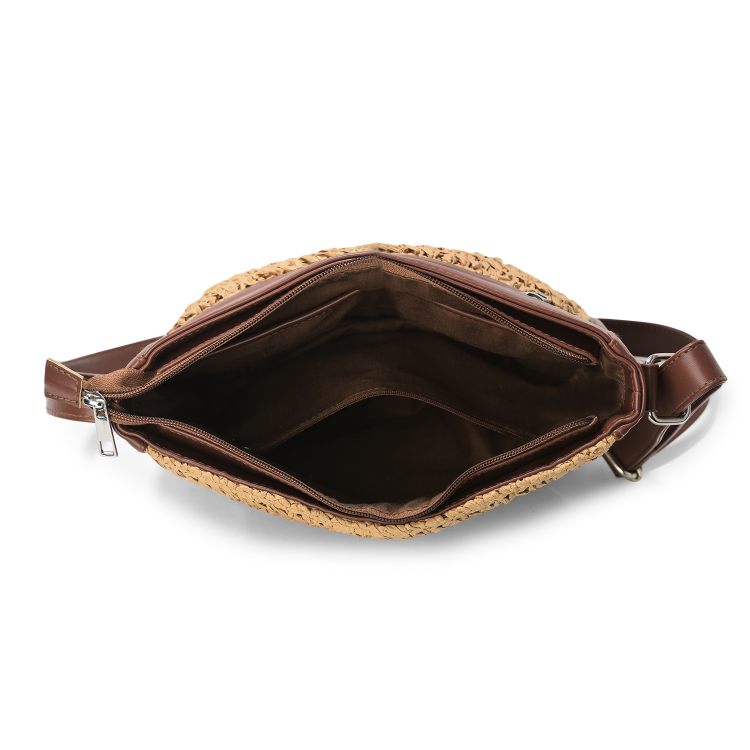 Crossbody Sling Bag - Raffia Ridge