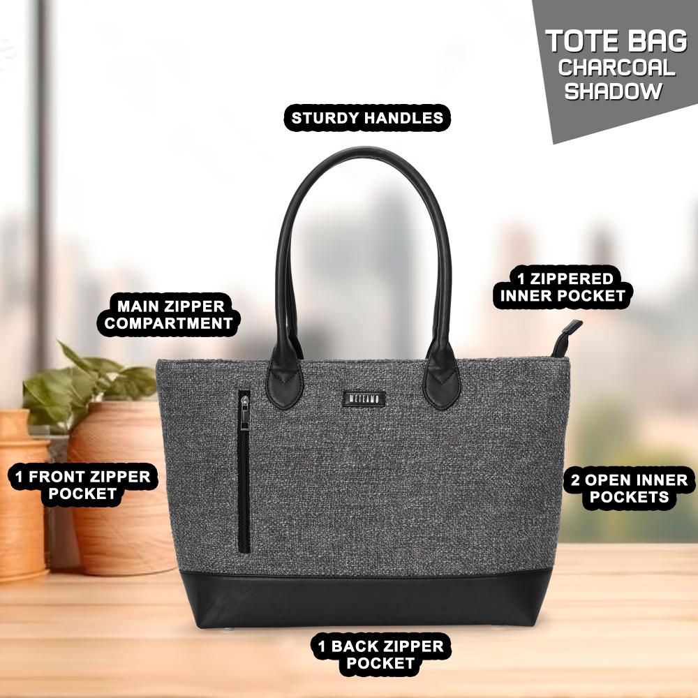 Office Tote Bag - Charcoal Shadow