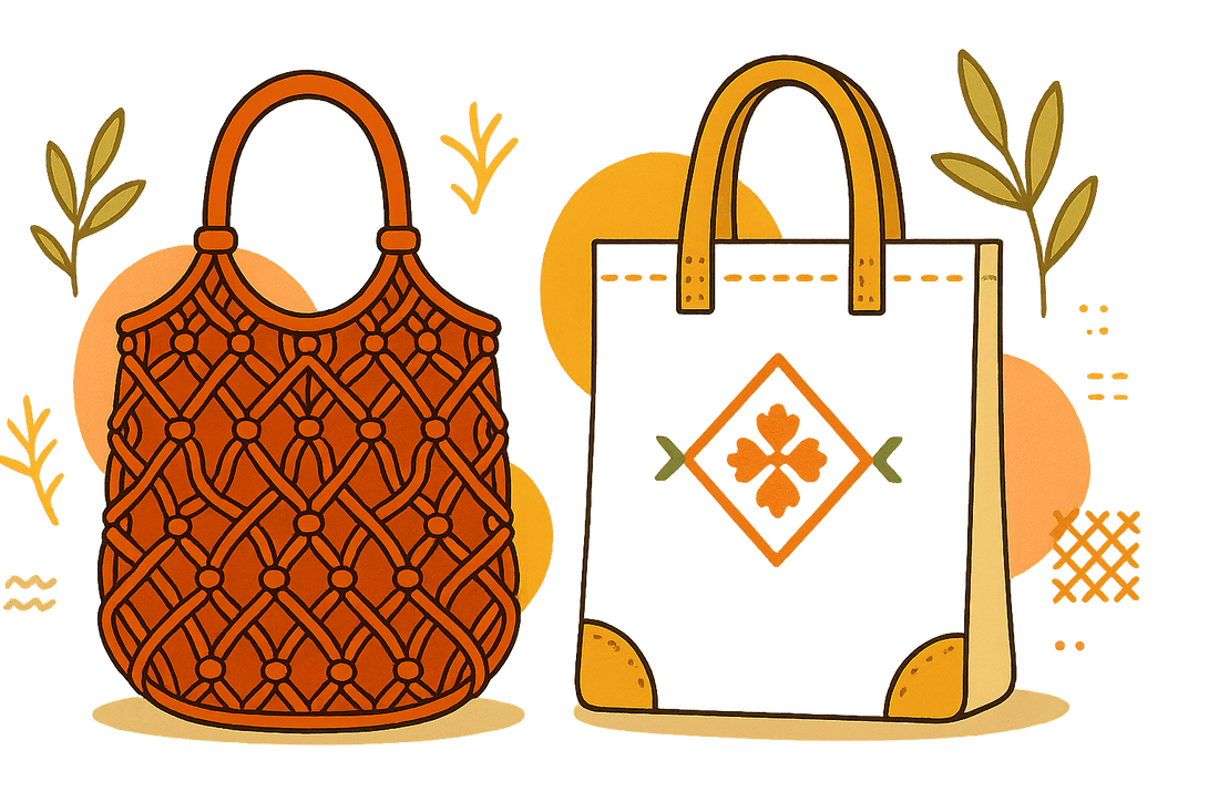 Macramé Bags vs. Canvas Totes: Summer Style Picks