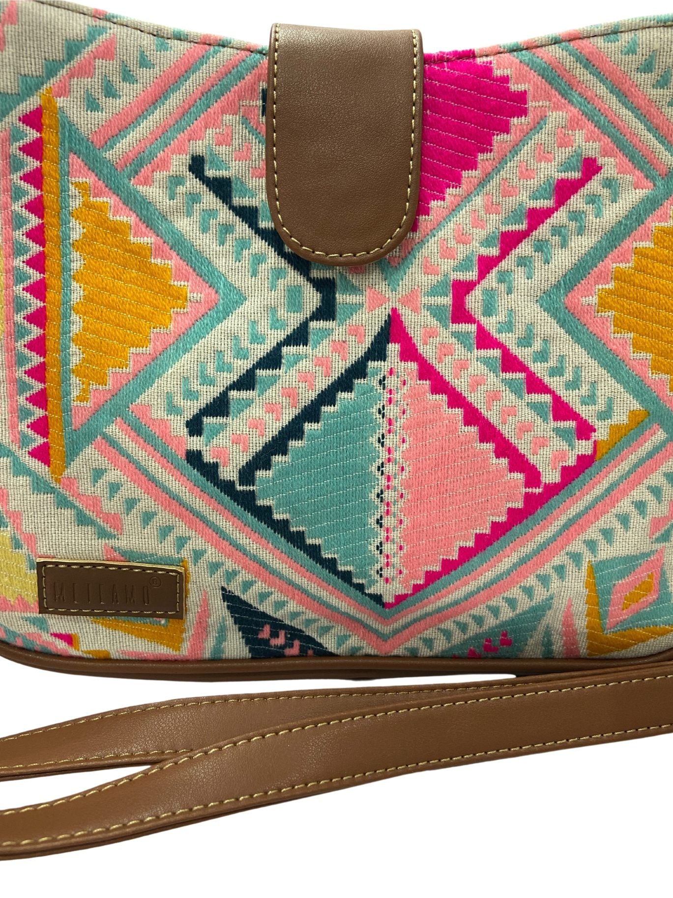 Artisan Weave Sling Bag - Pink Trivia