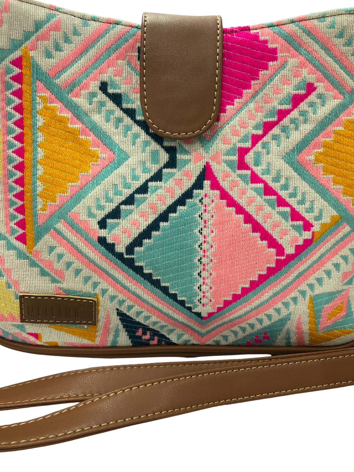 Artisan Weave Sling Bag - Pink Trivia