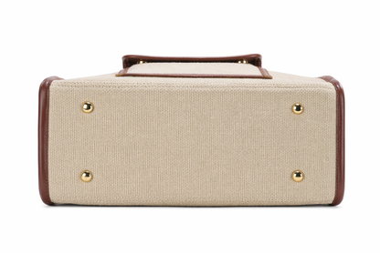 Sandstone Carry Artisan Weave Office Tote