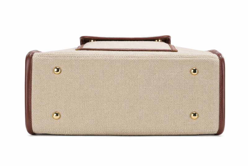 Sandstone Carry Artisan Weave Office Tote
