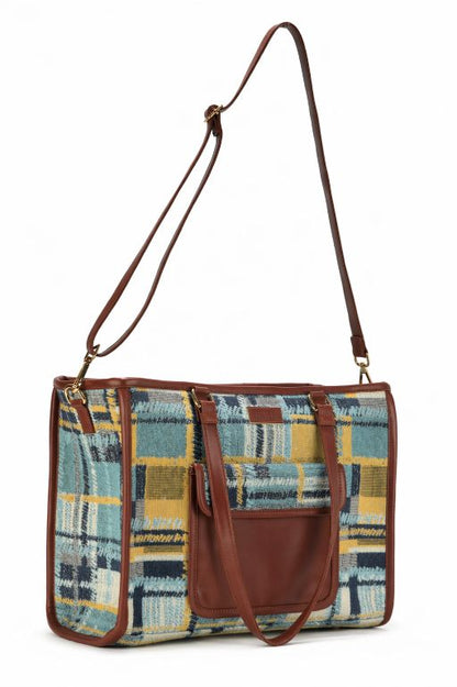 Radiance (YELLOW)- Artisan Weave Office Tote