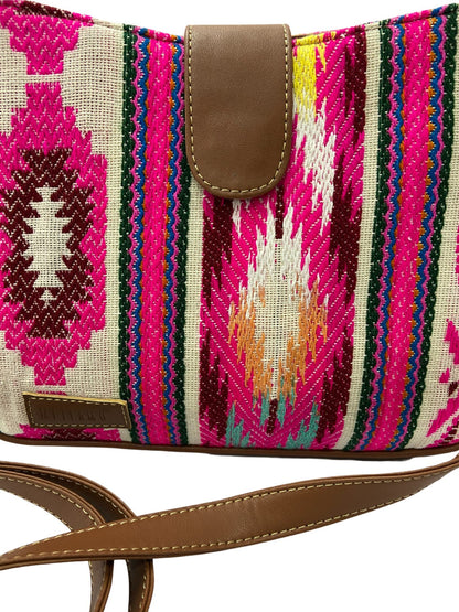 Artisan Weave Sling Bag - Spectrum Fusion