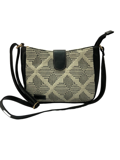 Artisan Weave Sling Bag - Duo Tone