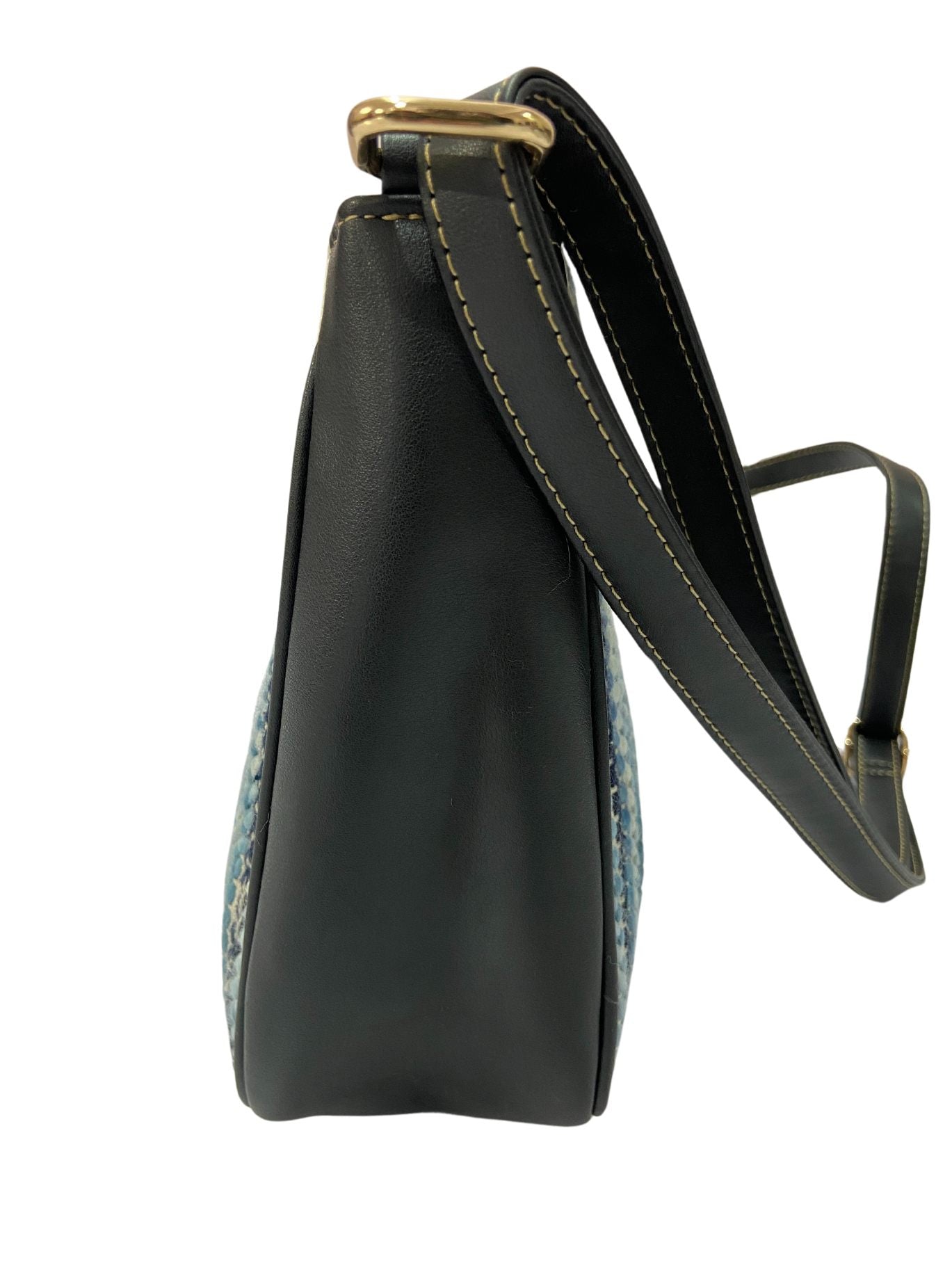 Artisan Weave Sling Bag - Blue Wave