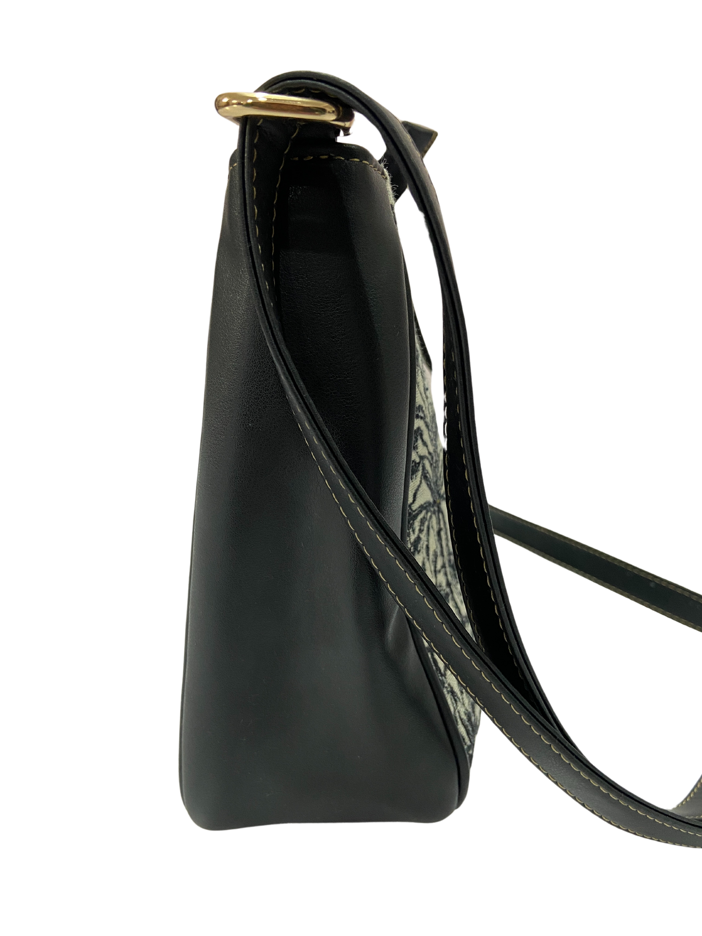 Artisan Weave Sling Bag - Monochrome Tribal