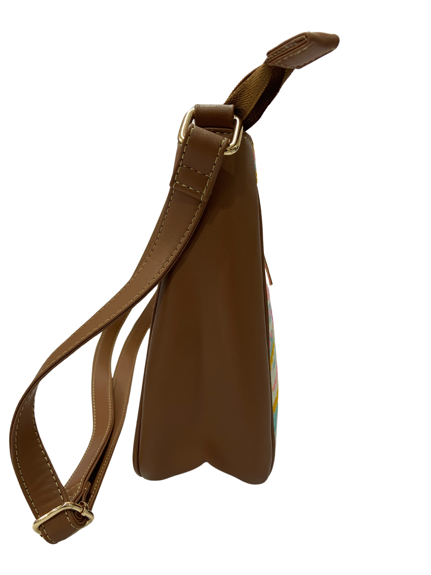 Artisan Weave Sling Bag - Spectrum Fusion