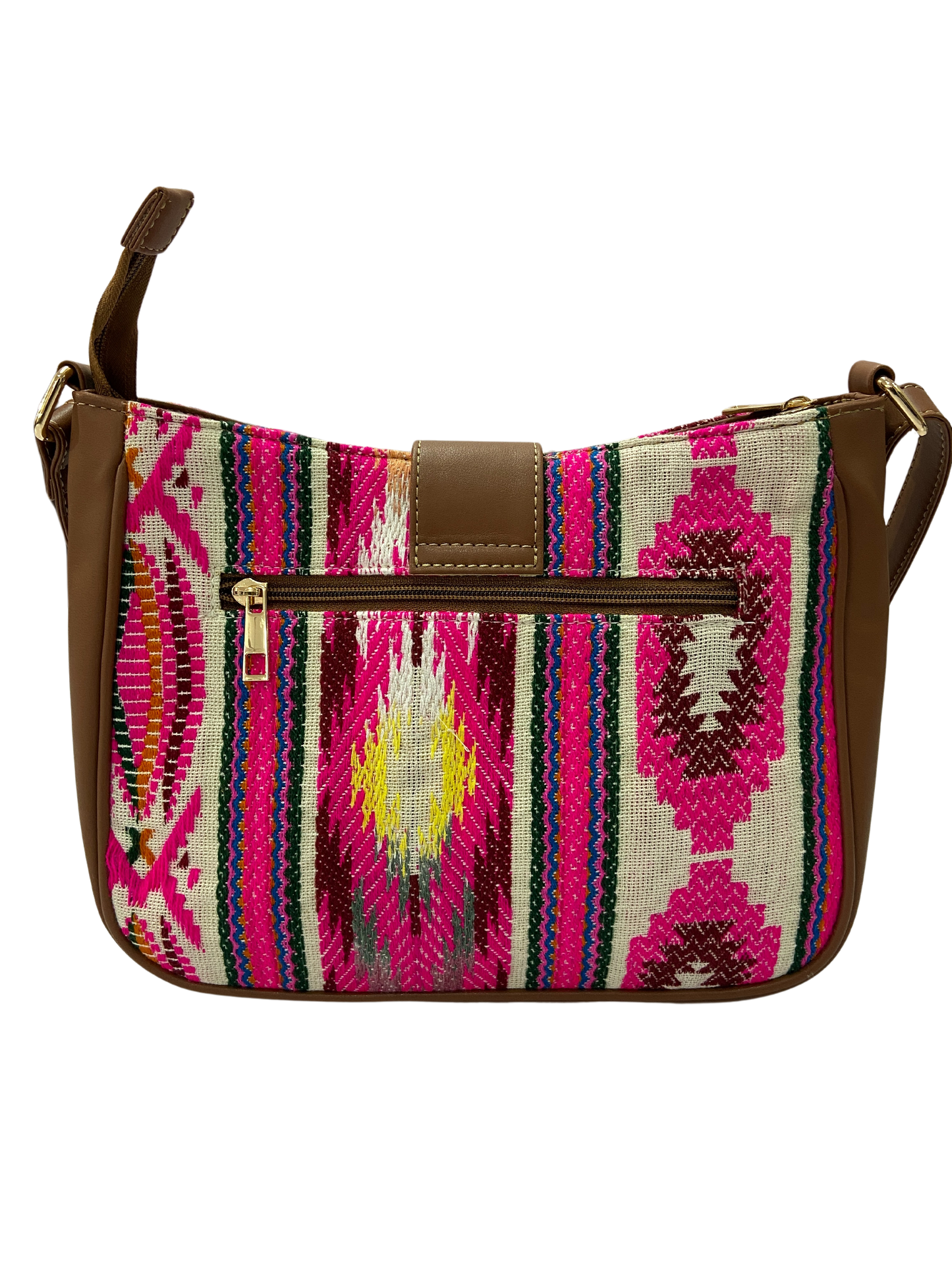 Artisan Weave Sling Bag - Spectrum Fusion