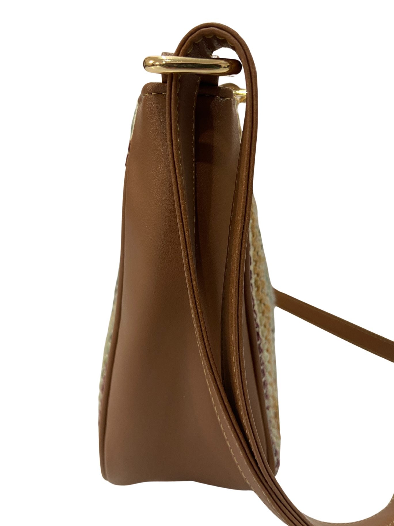 Sand Artisan Weave Handcrafted Sling Bag for Women