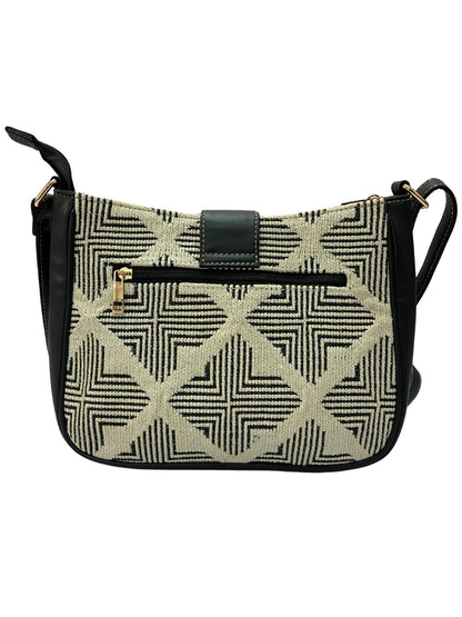 Artisan Weave Sling Bag - Duo Tone