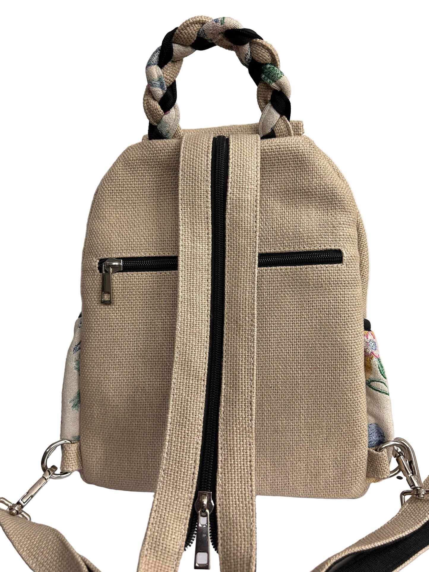 FloraWeave Travel Backpack