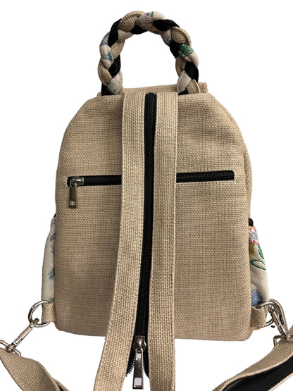 FloraWeave Travel Backpack