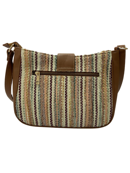 Sand Artisan Weave Handcrafted Sling Bag for Women