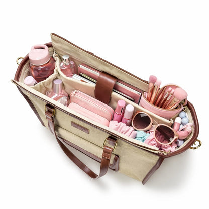 Sandstone Carry Artisan Weave Office Tote