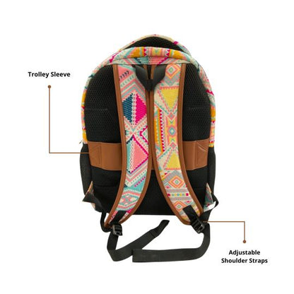 Pink Trivia- Travel & Laptop BackPack