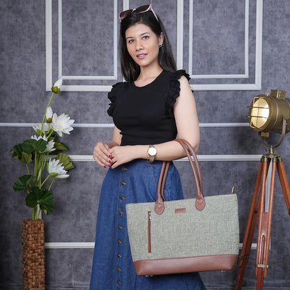 Office Tote Bag - Fresh Mint