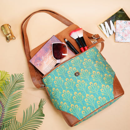 Sling Bag with Flap - Mayur