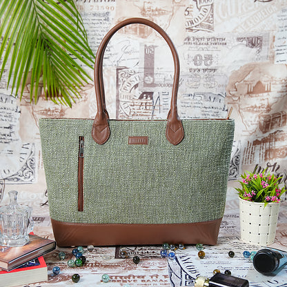 Office Tote Bag - Fresh Mint