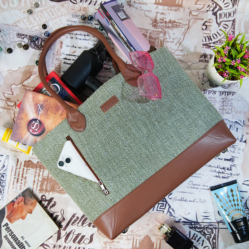 Office Tote Bag - Fresh Mint