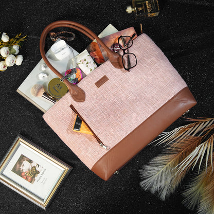 Office Tote Bag - Blush Blossom