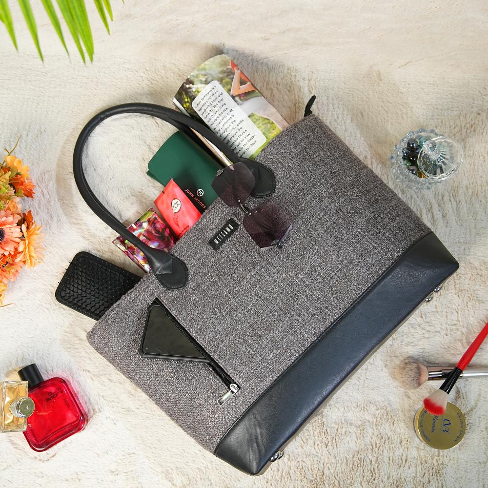 Office Tote Bag - Charcoal Shadow