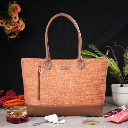 Office Tote Bag - Sunset Amber
