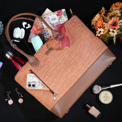 Office Tote Bag - Sunset Amber