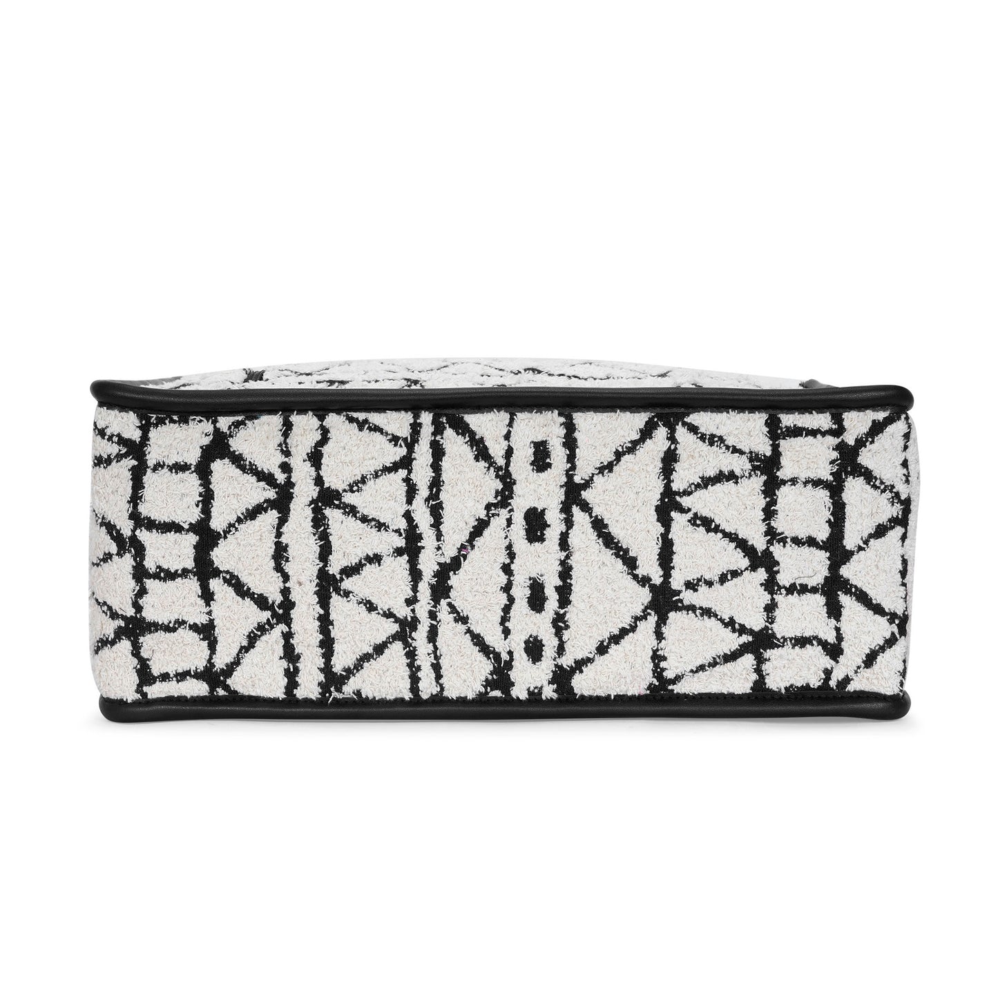 Artisan Weave Office Tote - Monochrome Tribal