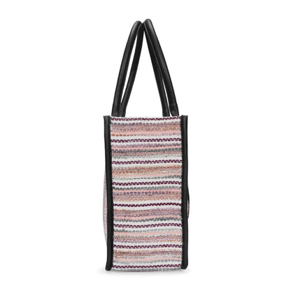 Sand Artisan Weave Handcrafted Office Tote for Women