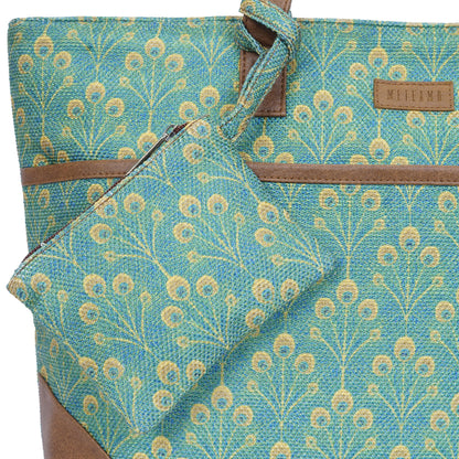 Mayur - Office Tote Bag with Mini Pouch