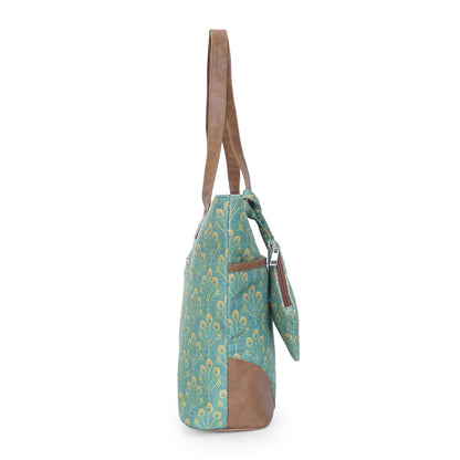 Mayur - Office Tote Bag with Mini Pouch