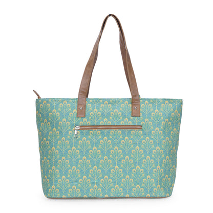 Mayur - Office Tote Bag with Mini Pouch
