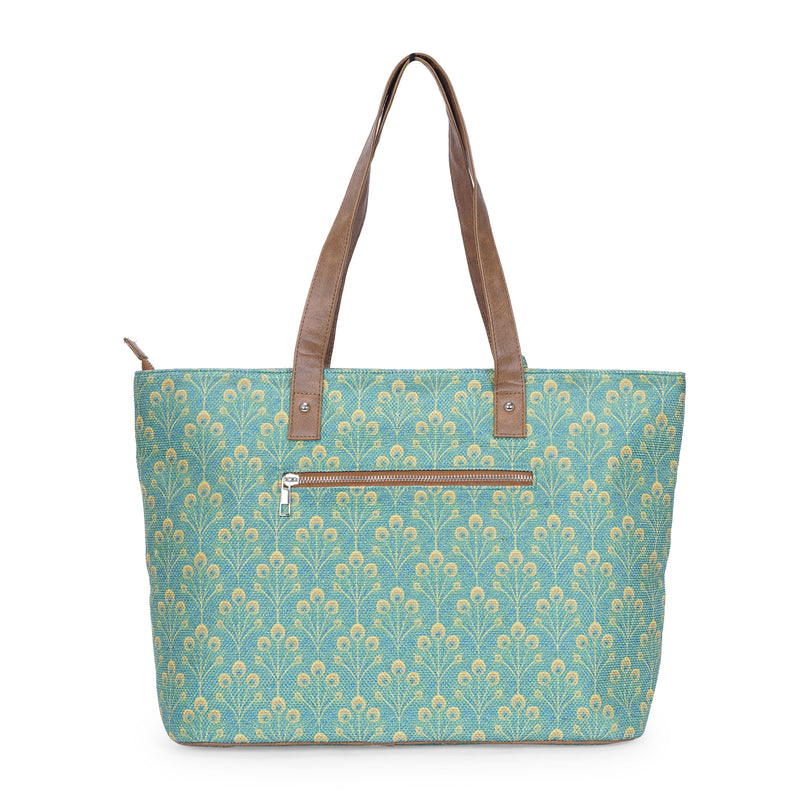 Mayur - Office Tote Bag with Mini Pouch