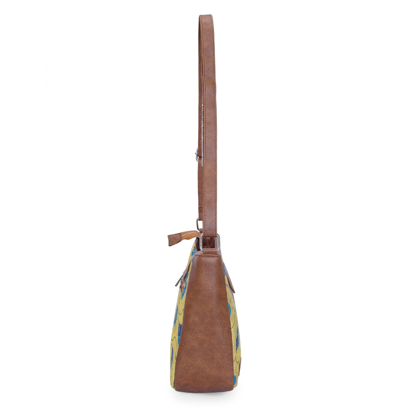 Sling Bag - Yellow Peacock