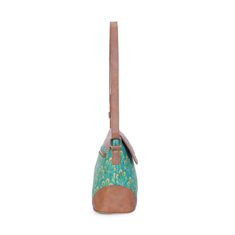 Sling Bag with Flap - Mayur