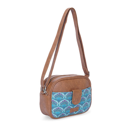 Sling Bag - Blue Lotus