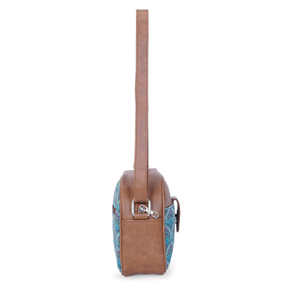 Sling Bag - Blue Lotus