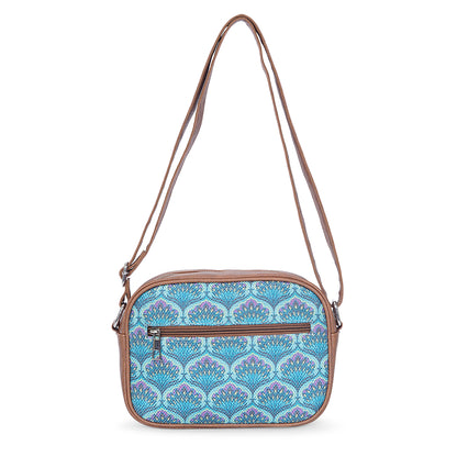Sling Bag - Blue Lotus