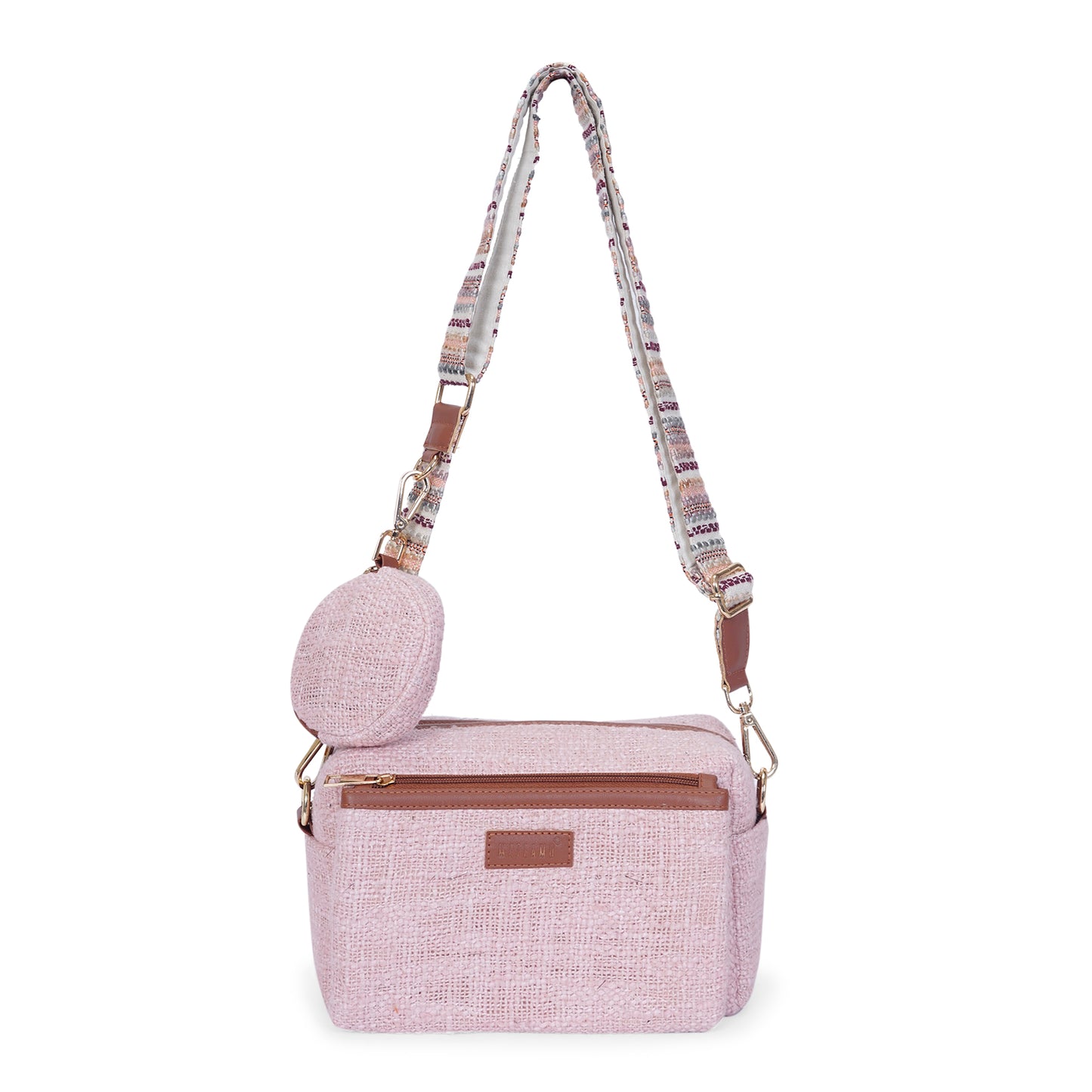Blush Blossom - Box Sling Bag