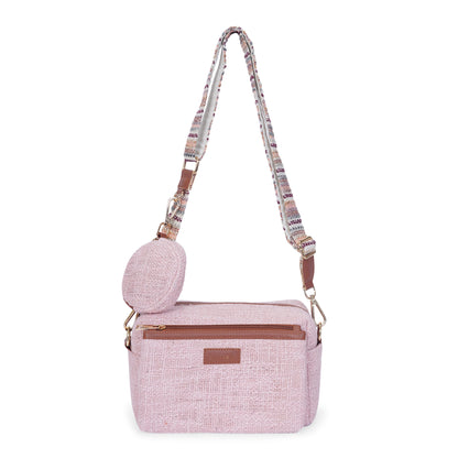 Blush Blossom - Box Sling Bag
