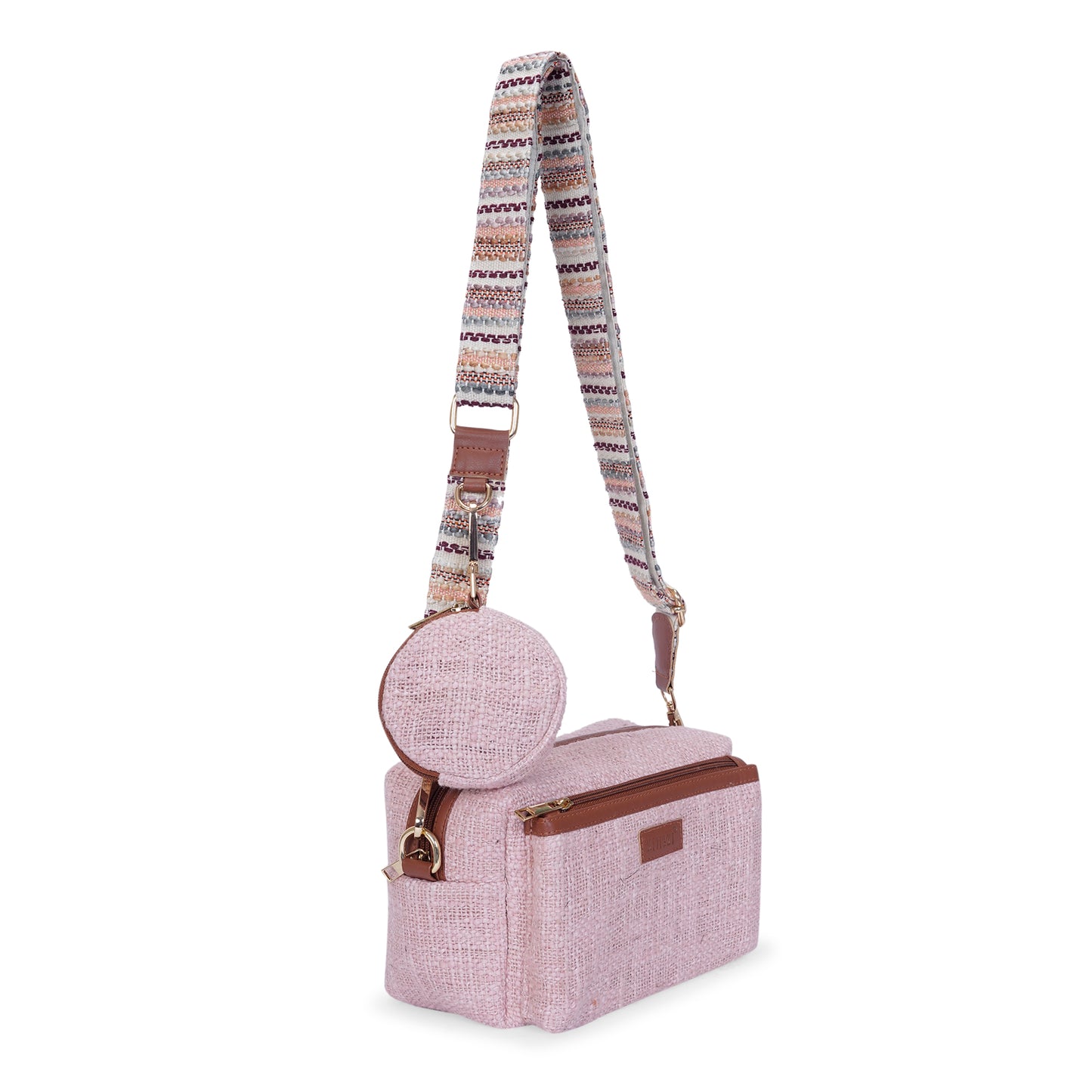 Blush Blossom - Box Sling Bag