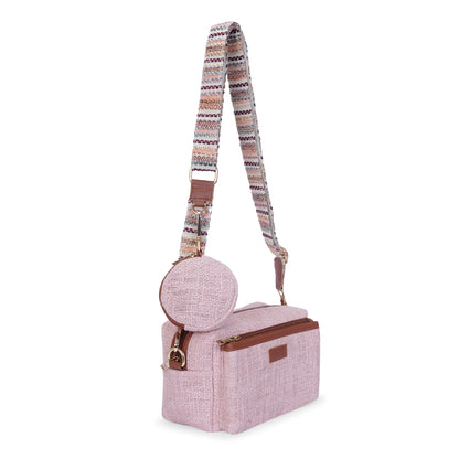 Blush Blossom - Box Sling Bag