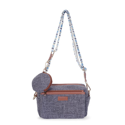 Charcoal Shadow - Box Sling Bag