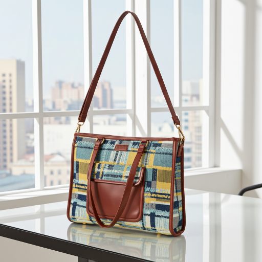 Radiance (YELLOW)- Artisan Weave Office Tote