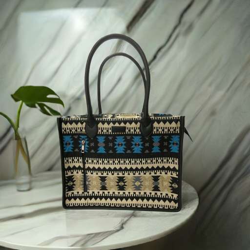 Artisan Weave Office Tote - Andaz