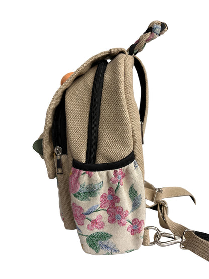FloraWeave Travel Backpack