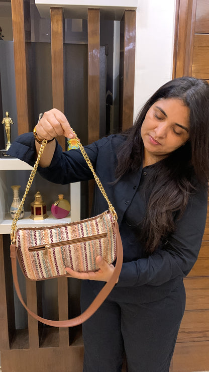 Artisan Baguette - Sand - Everyday Shoulder Bag