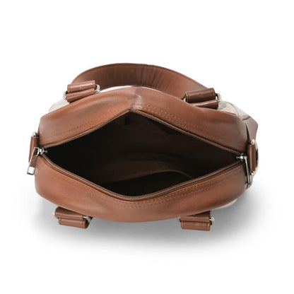 Caramel Weave Raffia Bag